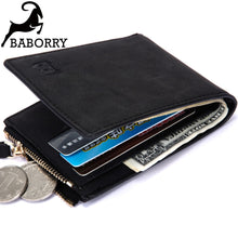 Load image into Gallery viewer, Small Mens Wallet Men Wallets Purse Men Walet Men Purse Mini Slim Vallet Card Holder Thin Money Bag for Men with Coin Pocket
