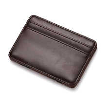 Load image into Gallery viewer, Fashion Men Slim Wallet Male Ultra thin Short Men Magic Wallet Money Cash Card Holder Purse
