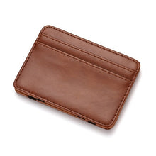 Load image into Gallery viewer, Fashion Men Slim Wallet Male Ultra thin Short Men Magic Wallet Money Cash Card Holder Purse
