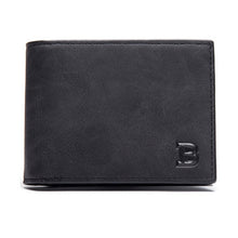 Load image into Gallery viewer, Fashion Mini Slim Wallet Mens Money Purse Coin Bag Zipper Short Men Wallet Card Holder Compact Money Purses
