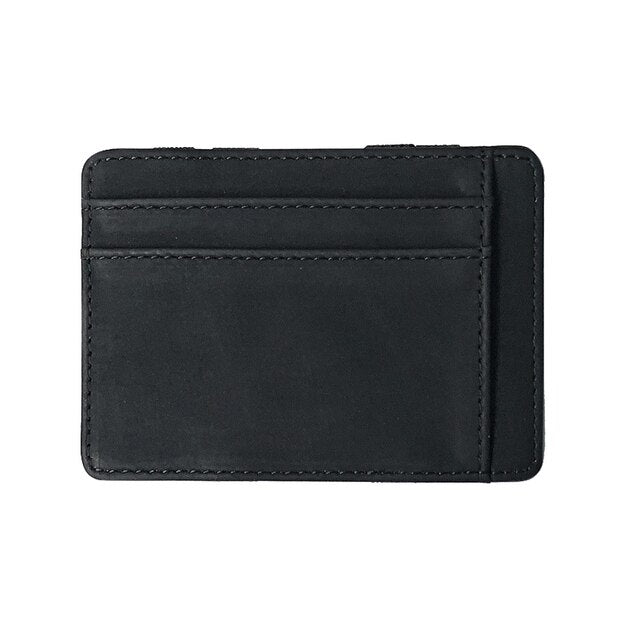 New Men Wallet Small Size Magic Band Solid Color Card Holder Coin Purse SCI88