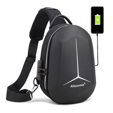 Load image into Gallery viewer, Anti Theft Women Crossbody Bags USB Charging Woman Pack Short Trip Messenger Shoulder Bag Water Repellent
