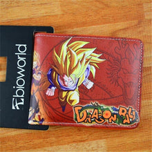 Load image into Gallery viewer, Cartoon Wallet wu kong Credit Card Slot Photo Student Teen Short Wallets
