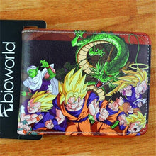 Load image into Gallery viewer, Cartoon Wallet wu kong Credit Card Slot Photo Student Teen Short Wallets
