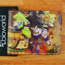 Load image into Gallery viewer, Cartoon Wallet wu kong Credit Card Slot Photo Student Teen Short Wallets
