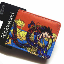 Load image into Gallery viewer, Cartoon Wallet wu kong Credit Card Slot Photo Student Teen Short Wallets
