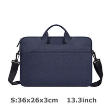 Load image into Gallery viewer, Men Women Laptop Shoulder Bag Waterproof Notebook Messenger Bag Laptop Sleeve Bag for Macbook Air Pro Laptop Briefcase
