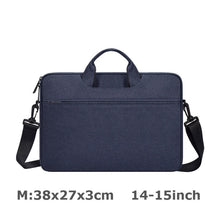 Load image into Gallery viewer, Men Women Laptop Shoulder Bag Waterproof Notebook Messenger Bag Laptop Sleeve Bag for Macbook Air Pro Laptop Briefcase
