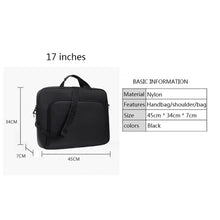 Load image into Gallery viewer, 2021 New Men Briefcase Bag 17 inch 15inch Laptop Messenger Bag Unisex Business Office Bag high quality
