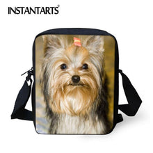 Load image into Gallery viewer, INSTANTARTS Cute Yorkshire Terrier Printing Women&#39;s Mini Crossbody Bags Casual Female Girls Small Messenger Bags School Bag
