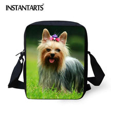 Load image into Gallery viewer, INSTANTARTS Cute Yorkshire Terrier Printing Women&#39;s Mini Crossbody Bags Casual Female Girls Small Messenger Bags School Bag
