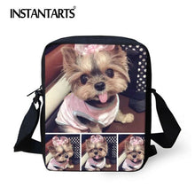 Load image into Gallery viewer, INSTANTARTS Cute Yorkshire Terrier Printing Women&#39;s Mini Crossbody Bags Casual Female Girls Small Messenger Bags School Bag
