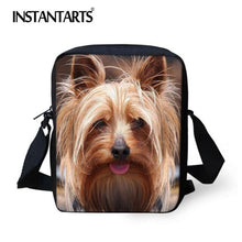 Load image into Gallery viewer, INSTANTARTS Cute Yorkshire Terrier Printing Women&#39;s Mini Crossbody Bags Casual Female Girls Small Messenger Bags School Bag
