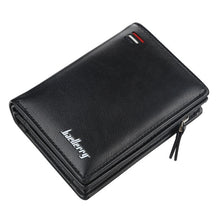 Load image into Gallery viewer, Baellerry Short Men Wallets Fashion New Card Holder Multifunction Organ Leather Purse For Male Zipper Wallet With Coin Pocket
