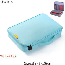 Load image into Gallery viewer, Bag for Document Organizer Briefcase Storage Men&#39;s Women&#39;s Business IPAD Electronic Pouch Case Supplies Accessories
