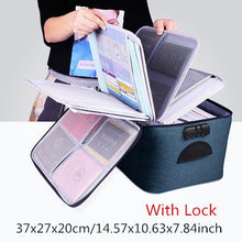 Load image into Gallery viewer, Bag for Document Organizer Briefcase Storage Men&#39;s Women&#39;s Business IPAD Electronic Pouch Case Supplies Accessories
