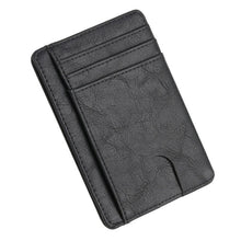 Load image into Gallery viewer, KUDIAN BEAR Rfid Minimalist Men Wallet Small PU Leather Credit Card Holder Clip Black Male Mini Slim Case Coin Purse BID251 PM49
