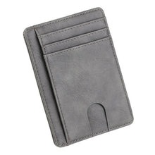 Load image into Gallery viewer, KUDIAN BEAR Rfid Minimalist Men Wallet Small PU Leather Credit Card Holder Clip Black Male Mini Slim Case Coin Purse BID251 PM49
