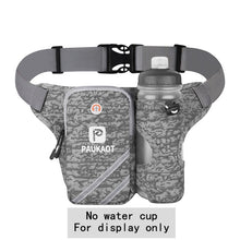 Load image into Gallery viewer, PAUKAOT Women Men Running Belt Bags Sports Runner Bag Jogging Cycling Waist Pack Water Bottle Holder
