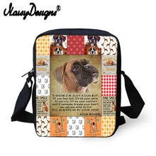 Load image into Gallery viewer, Boxer Dog Lover&#39;s Mini Messenger Bags Boxer Dog Pattern Printing Crossbody Bags Girls Boys Shoulder Bag Handbags For Women
