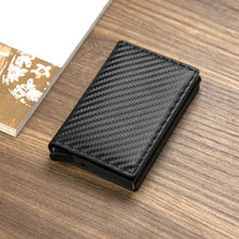 Load image into Gallery viewer, Smart Wallet For Men Rfid Aluminum Alloy Smart Wallet Pop Up Fashion Purse Credit Card Holder Men Small Mini Wallet Coin Purse
