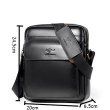 Load image into Gallery viewer, Vintage  Crossbody Bags Quality Leather Male Messenger Bag For  Shoulder Bag Business Casual Work Travel Bag High capacity
