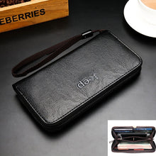 Load image into Gallery viewer, Men&#39;s Wallet Clutch Bag Billeteras Para Hombre Mens Wallet Man Purse Leather Genuine Luxury Carteira Masculina Couro 2021
