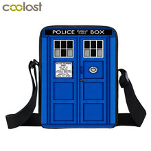 Load image into Gallery viewer, Doctor Who Messenger Bag Women Handbag Small Satchel Dr Who Shoulder Bags for Travel Ladies Cross Bags Bookbag Gift
