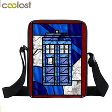 Load image into Gallery viewer, Doctor Who Messenger Bag Women Handbag Small Satchel Dr Who Shoulder Bags for Travel Ladies Cross Bags Bookbag Gift
