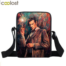 Load image into Gallery viewer, Doctor Who Messenger Bag Women Handbag Small Satchel Dr Who Shoulder Bags for Travel Ladies Cross Bags Bookbag Gift
