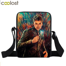 Load image into Gallery viewer, Doctor Who Messenger Bag Women Handbag Small Satchel Dr Who Shoulder Bags for Travel Ladies Cross Bags Bookbag Gift
