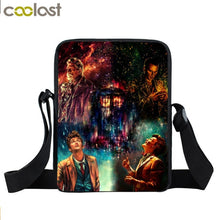 Load image into Gallery viewer, Doctor Who Messenger Bag Women Handbag Small Satchel Dr Who Shoulder Bags for Travel Ladies Cross Bags Bookbag Gift
