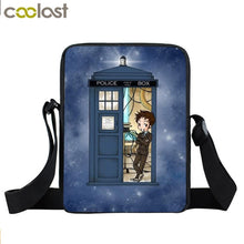 Load image into Gallery viewer, Doctor Who Messenger Bag Women Handbag Small Satchel Dr Who Shoulder Bags for Travel Ladies Cross Bags Bookbag Gift
