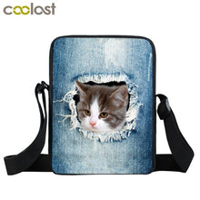 Load image into Gallery viewer, Cute Unicorn Cat Small Crossbody Bags Women Handbag Girls Satchel Shoulder Bag Ladies Travel Bags Bookbag Kawaii Messenger Bag
