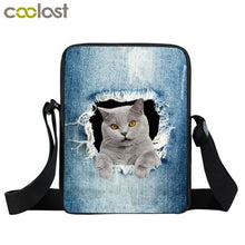 Load image into Gallery viewer, Cute Unicorn Cat Small Crossbody Bags Women Handbag Girls Satchel Shoulder Bag Ladies Travel Bags Bookbag Kawaii Messenger Bag
