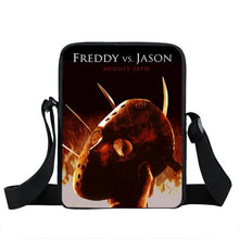 Load image into Gallery viewer, Horrible Nightmare Messenger Bag Chucky Jason Freddy Shoulder Bag Women Handbag Teenage Crossbody Bags for Travel Bookbag
