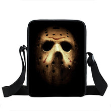 Load image into Gallery viewer, Horrible Nightmare Messenger Bag Chucky Jason Freddy Shoulder Bag Women Handbag Teenage Crossbody Bags for Travel Bookbag
