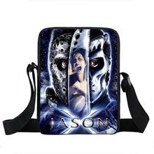 Load image into Gallery viewer, Horrible Nightmare Messenger Bag Chucky Jason Freddy Shoulder Bag Women Handbag Teenage Crossbody Bags for Travel Bookbag
