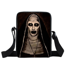 Load image into Gallery viewer, Horrible Nightmare Messenger Bag Clown Pattern Book Bag for Woman Shoulder Bags Women Totes Teenage Girls Handbag Gift
