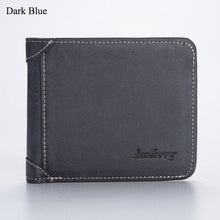 Load image into Gallery viewer, Men&#39;s Wallet Foldable Small Money Purses Leather Wallet Luxury Billfold Hipster Cowhide Credit Card/ID Holders
