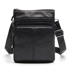 Load image into Gallery viewer, Norbinus Messenger Bag Men&#39;s Shoulder Genuine Leather Bag Flap Small Male Man Crossbody Bags for Men Natural Leather Phone Pouch
