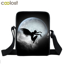 Load image into Gallery viewer, Sad Angel Wing Messenger Bag Girls Satchel Small Leisure Shoulder Bags for Teenagers Pouch Women Handbag Student Schoolbag Gift
