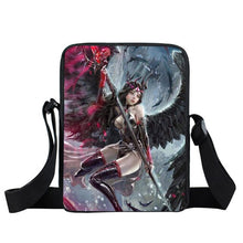 Load image into Gallery viewer, Sad Angel Wing Messenger Bag Girls Satchel Small Leisure Shoulder Bags for Teenagers Pouch Women Handbag Student Schoolbag Gift
