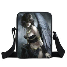 Load image into Gallery viewer, Sad Angel Wing Messenger Bag Girls Satchel Small Leisure Shoulder Bags for Teenagers Pouch Women Handbag Student Schoolbag Gift
