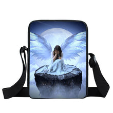 Load image into Gallery viewer, Sad Angel Wing Messenger Bag Girls Satchel Small Leisure Shoulder Bags for Teenagers Pouch Women Handbag Student Schoolbag Gift
