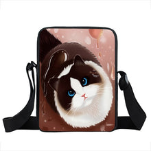 Load image into Gallery viewer, Cute Hamster Panda Owl Cat Small Crossbody Bags Girls Shoulder Bag Student School Bags Bookbag Women Messenger Bag Gift
