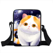 Load image into Gallery viewer, Cute Hamster Panda Owl Cat Small Crossbody Bags Girls Shoulder Bag Student School Bags Bookbag Women Messenger Bag Gift
