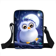 Load image into Gallery viewer, Cute Hamster Panda Owl Cat Small Crossbody Bags Girls Shoulder Bag Student School Bags Bookbag Women Messenger Bag Gift
