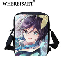 Load image into Gallery viewer, WHEREISART Newest Game Genshin Impact High Quality Crossbody Bag Excellent Design Wenty Pattern Shoulder Bag Fashion Travel Bags
