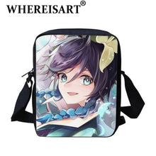 Load image into Gallery viewer, WHEREISART Newest Game Genshin Impact High Quality Crossbody Bag Excellent Design Wenty Pattern Shoulder Bag Fashion Travel Bags
